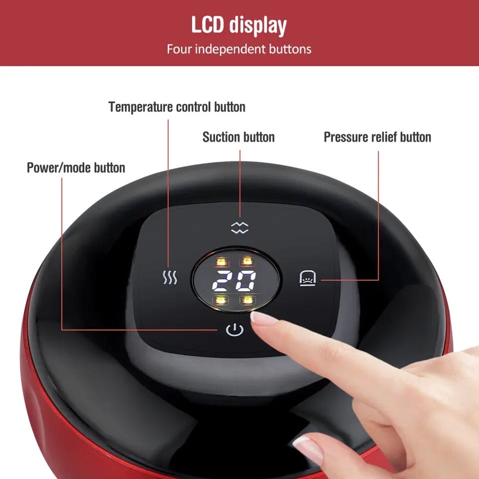 Electric Cupping Massager, Anti Cellulite Wireless Massager, 3 In 1 Electric Handheld Dynamic Suction Massager, Electric Anti Cellulite Suction Cup, Vacuum Cupping Massager, Guasha Scraping Fat Burner Device Electric Cupping Massager, Anti Cellulite Wireless Massager, 3 In 1 Electric Handheld Dynamic Suction Massager, Electric Anti Cellulite Suction Cup, Vacuum Cupping Massager, Guasha Scraping Fat Burner Device